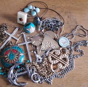 Bag of costume jewelry